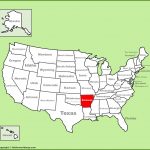 Arkansas State Maps | Usa | Maps Of Arkansas (Ar)   Map Of Texas And Arkansas