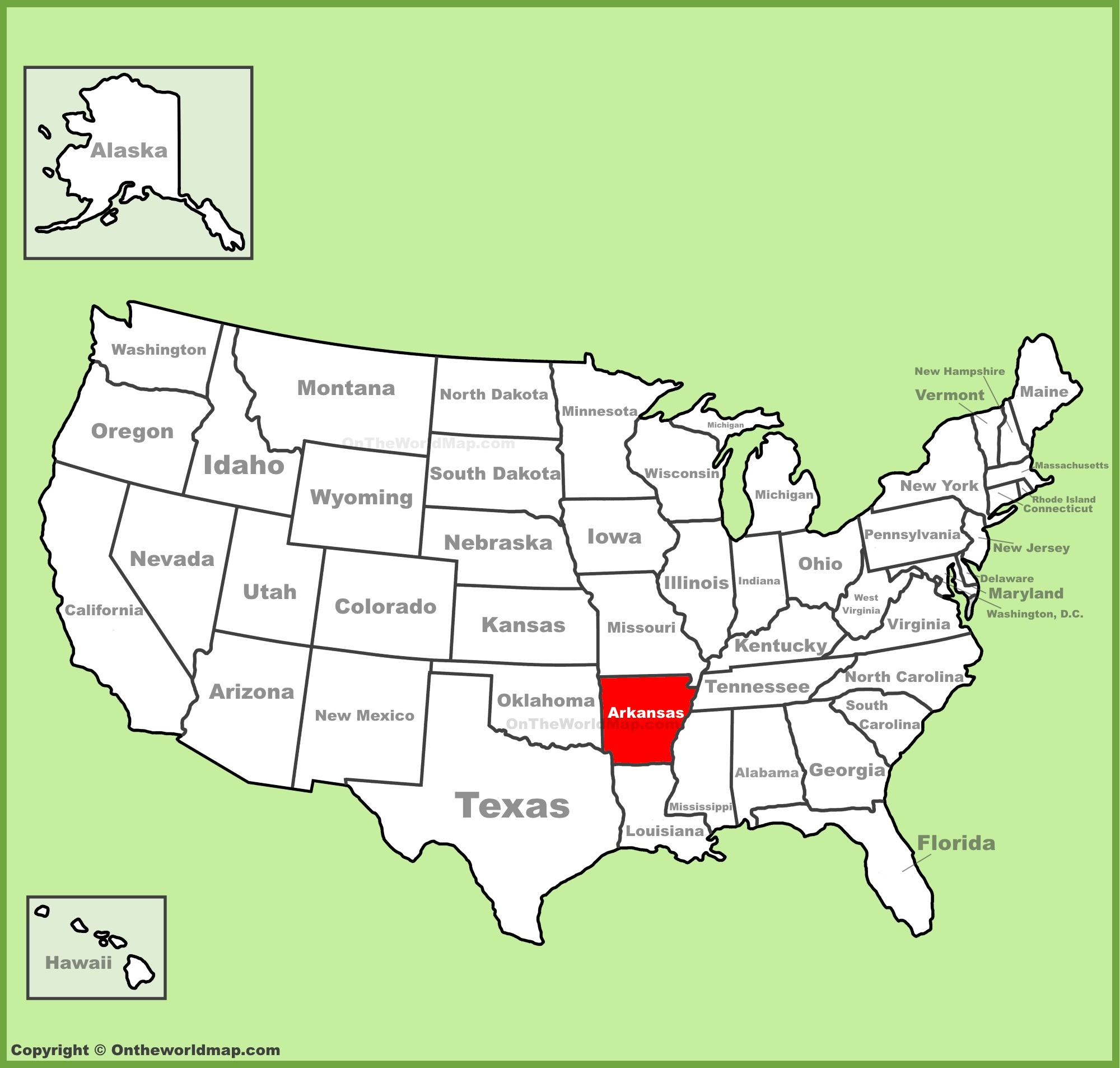 Arkansas State Maps | Usa | Maps Of Arkansas (Ar) - Map Of Texas And Arkansas