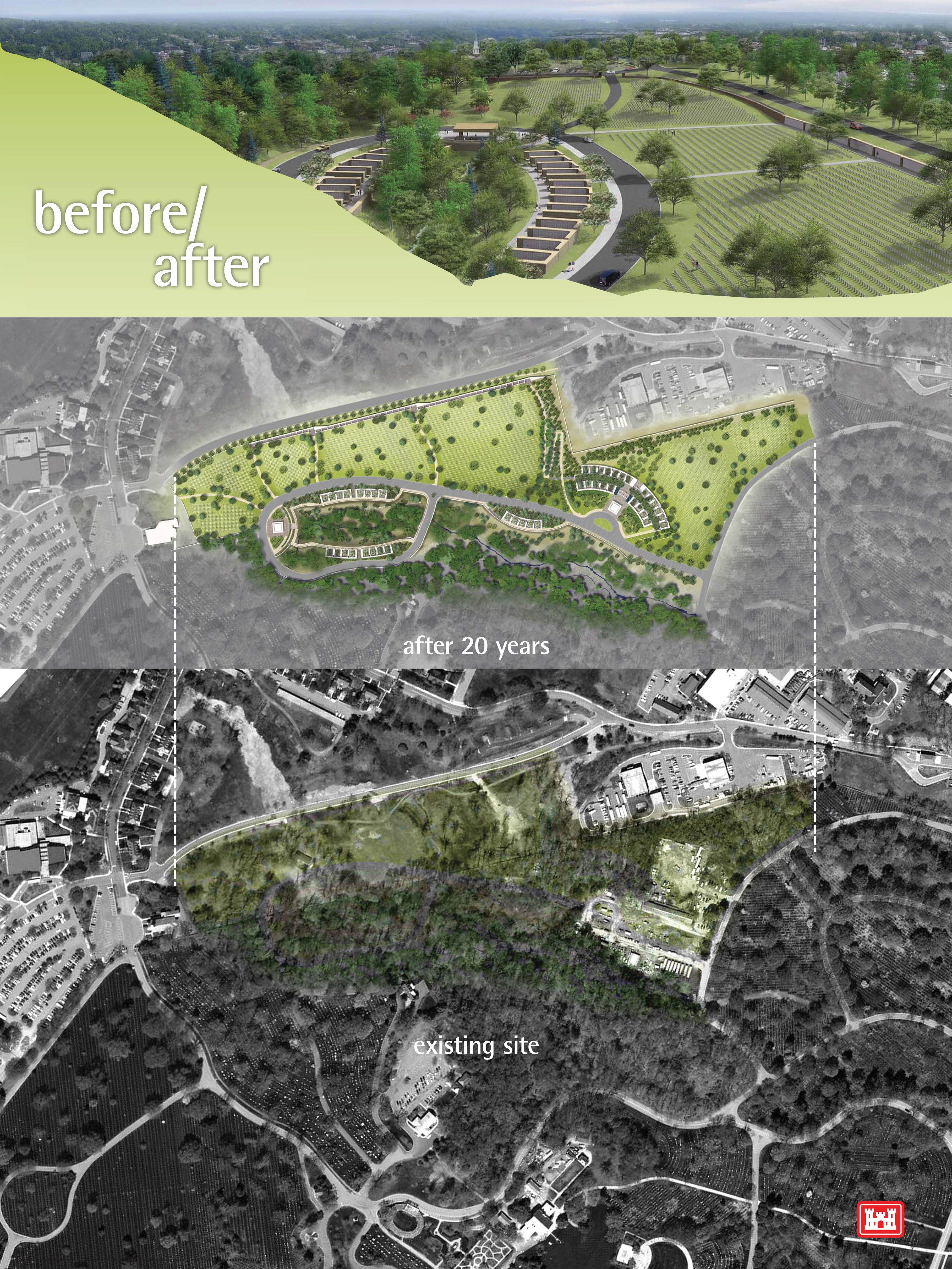 Arlington National Cemetery To Share Design For Millennium Expansion - Arlington Cemetery Printable Map