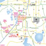 Attractions Map : Orlando Area Theme Park Map : Alcapones   Florida Parks Map