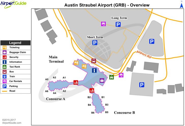 Austin Texas Airport Terminal Map