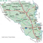 Austin County | The Handbook Of Texas Online| Texas State Historical   Austin County Texas Map