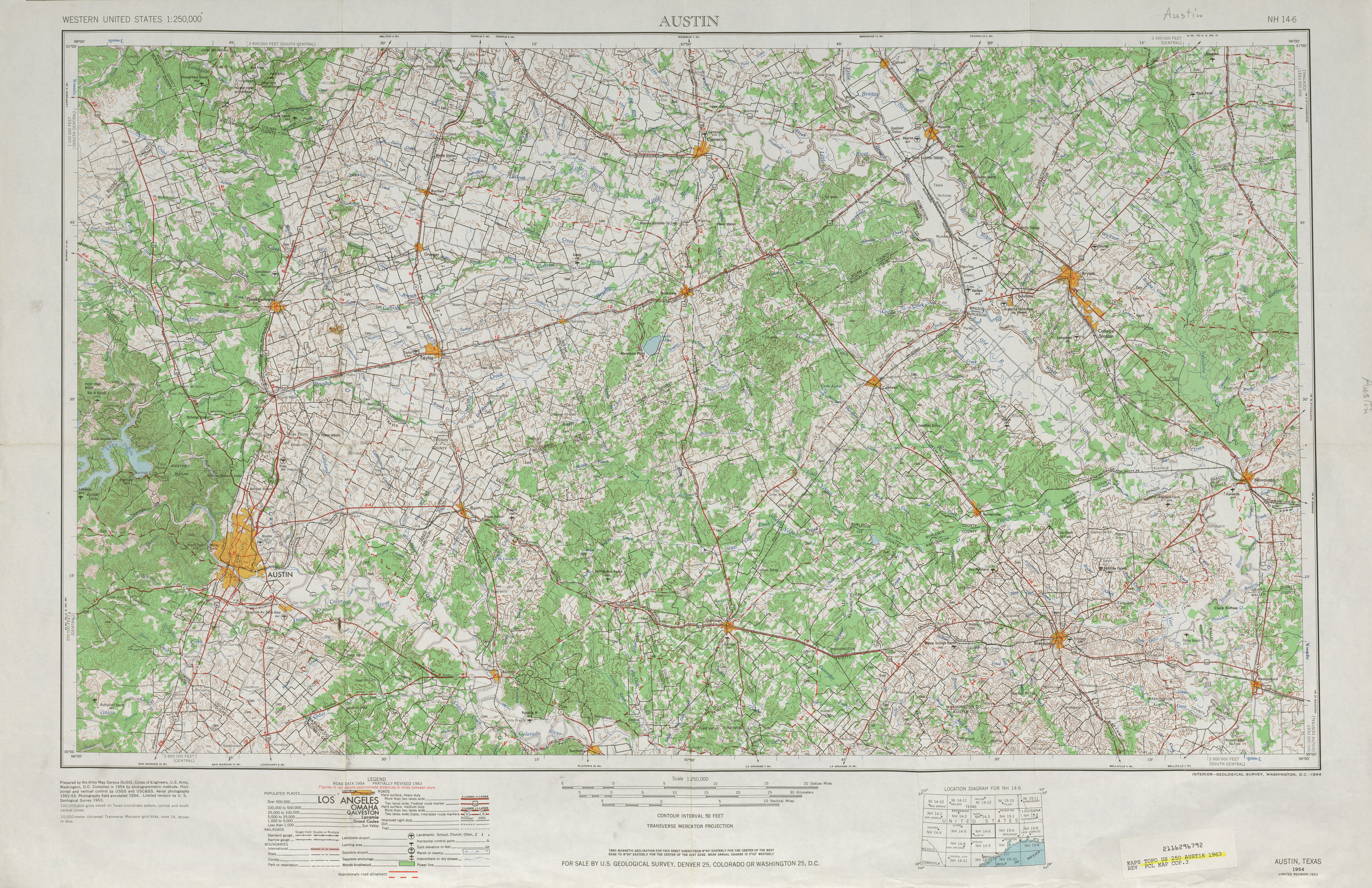 Austin, Texas Topographic Maps - Perry-Castañeda Map Collection - Ut - 3D Topographic Map Of Texas