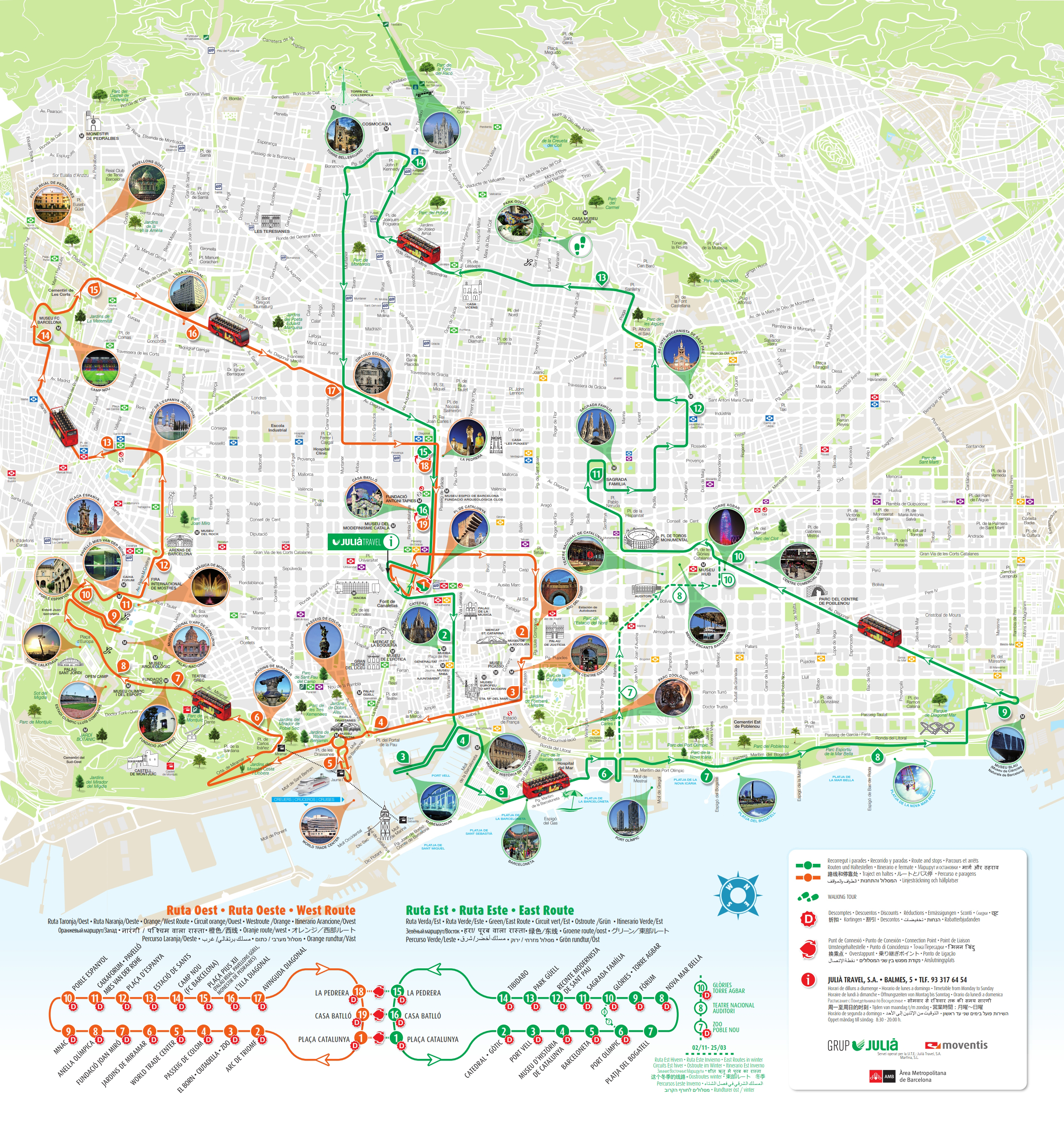 Barcelona Attractions Map Pdf - Free Printable Tourist Map Barcelona - Barcelona Tourist Map Printable