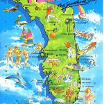 Beautiful State Of Florida   I Love Visiting Here. My Favorite   Florida Tourist Map
