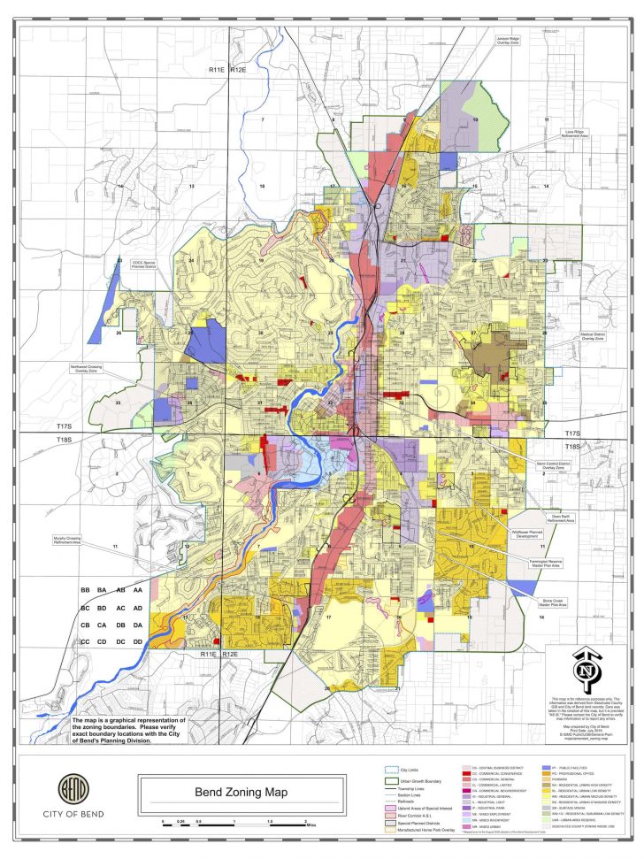 Bend Oregon Maps - Bend Brokers Realty - Printable Map Of Bend Or ...