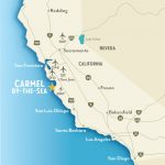 Best Beaches In California Map   Klipy   Beach Map Of California
