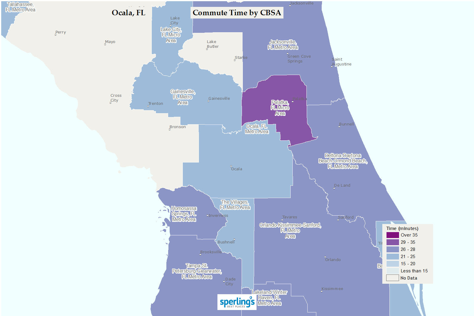 Best Places To Live | Compare Cost Of Living, Crime, Cities, Schools - Belleview Florida Map