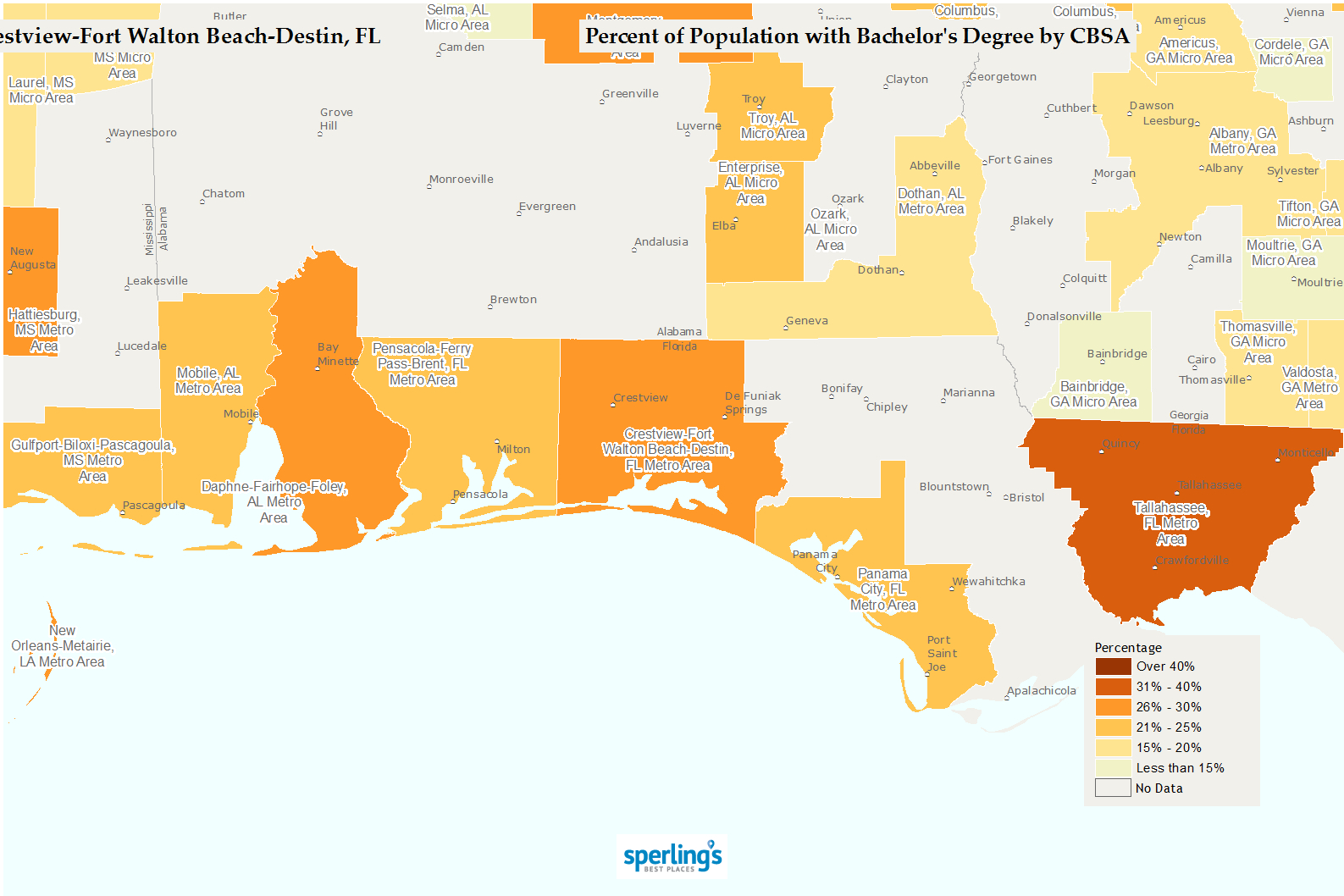 Best Places To Live | Compare Cost Of Living, Crime, Cities, Schools - Niceville Florida Map