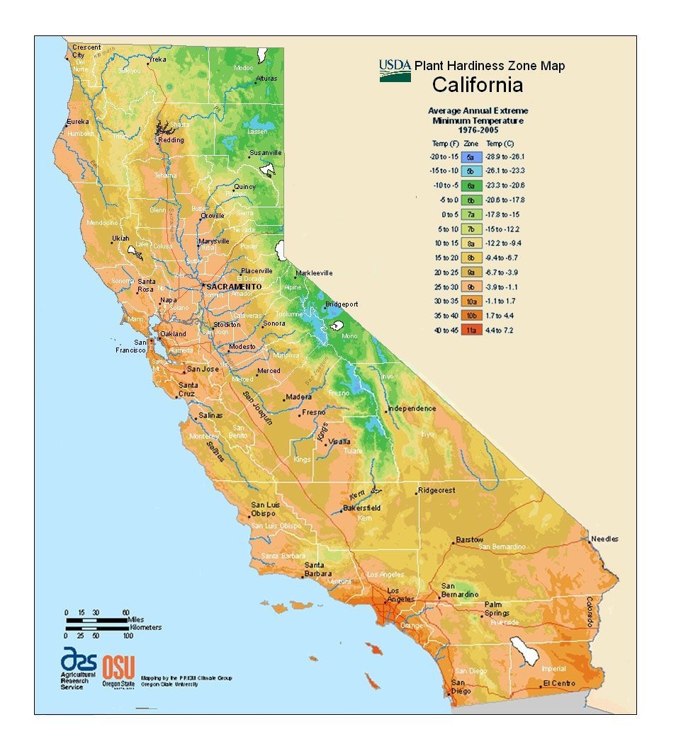 Best Selling California Trees &amp;amp; Shrubs For Sale | Nature Hills - California Zone Map