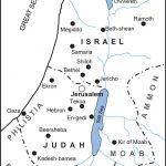 Biblical Map Of Israel | Flygaytube   Printable Bible Maps