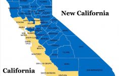 Bid For A 'new California' Would Split State In Two - Divide California Map