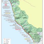 Big Sur Interactive Highway Maps With Slide Names & Mile Markers   California Highway 1 Map Pdf