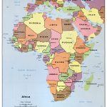 Blank Map Of Africa With Capitals Web Art Gallery With Blank Map Of   Printable Map Of Africa With Capitals