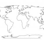 Blank World Map Printable | Social Studies | Pinterest | World Map   Blank World Map Printable