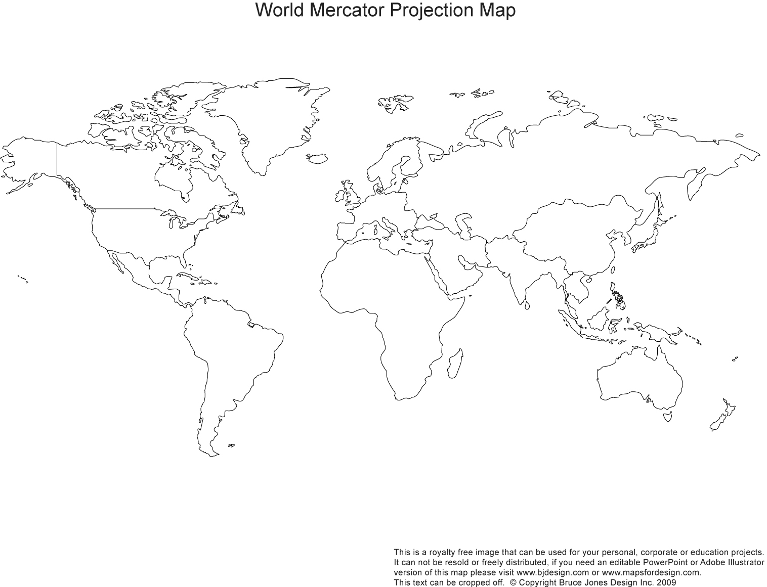 Blank World Outline Map ~ Afp Cv - Blank Continent Map Printable