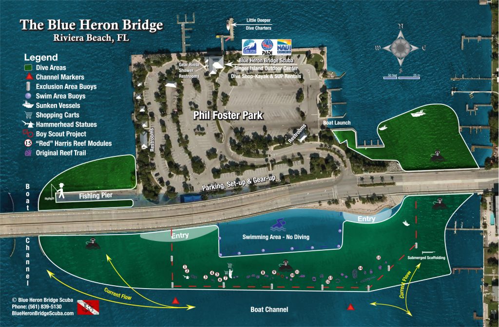 Blue Heron Bridge Scuba The Best Shore Diving In The Americas