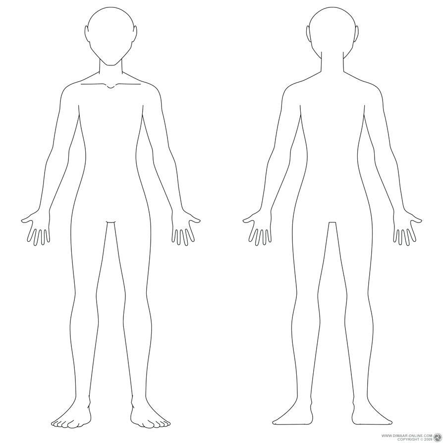 Body Map Printable Www topsimages Printable Body Maps Printable Maps