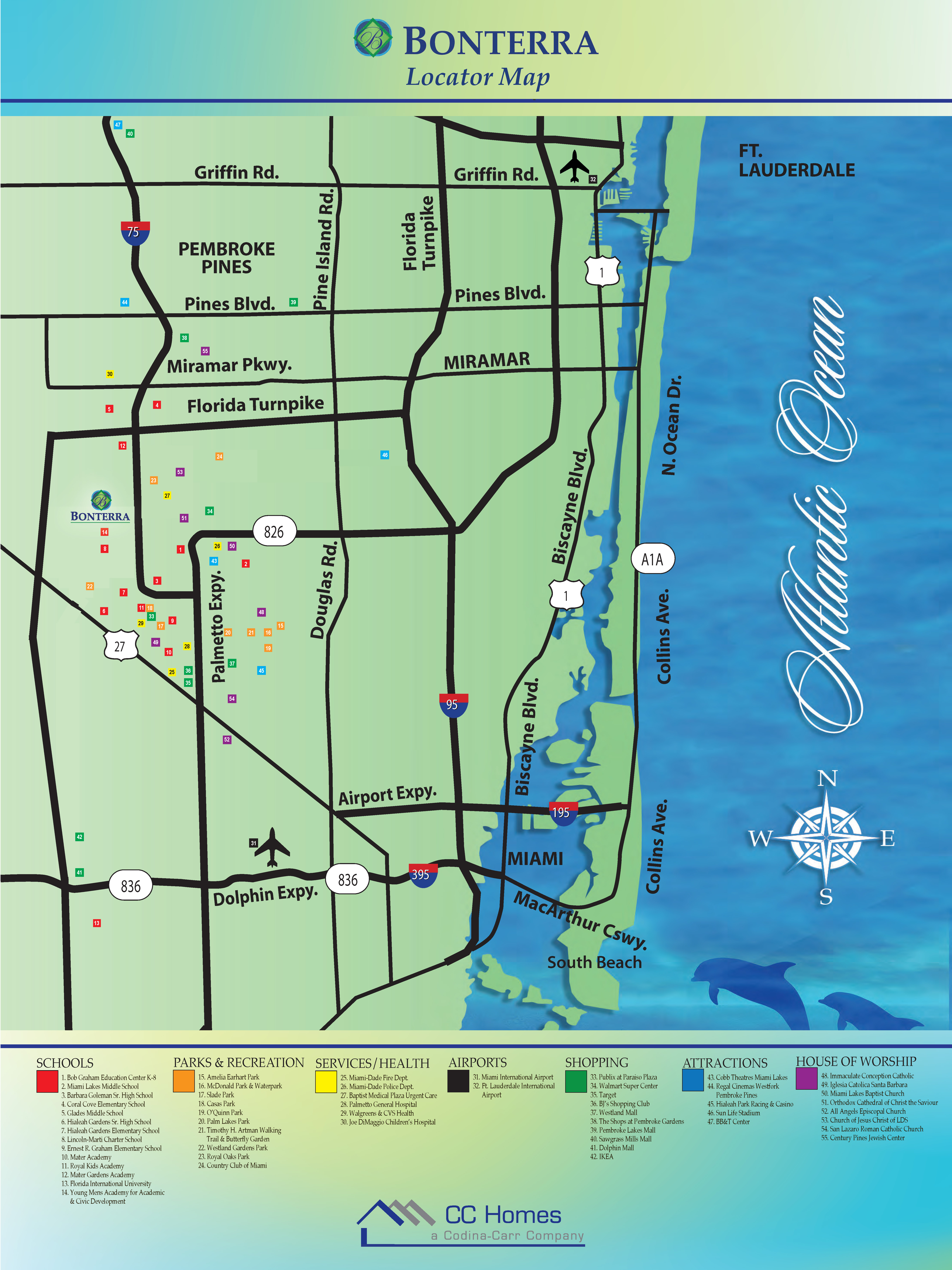 Bonterra: A Hot, New Community Hits The South Florida Map! | Cc Homes - Osprey Florida Map