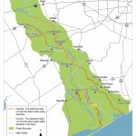 Brazos–Colorado Coastal Basin Watersheds: Protecting Recreational   Colorado River Map Texas