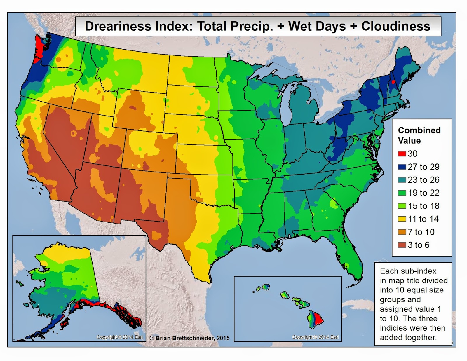 Brian B&amp;#039;s Climate Blog: Dreary Weather - Florida Heat Index Map