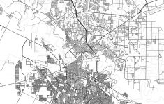 Brownsville, Texas - Area Map - Light | Hebstreits Sketches - Map Of Brownsville Texas Area