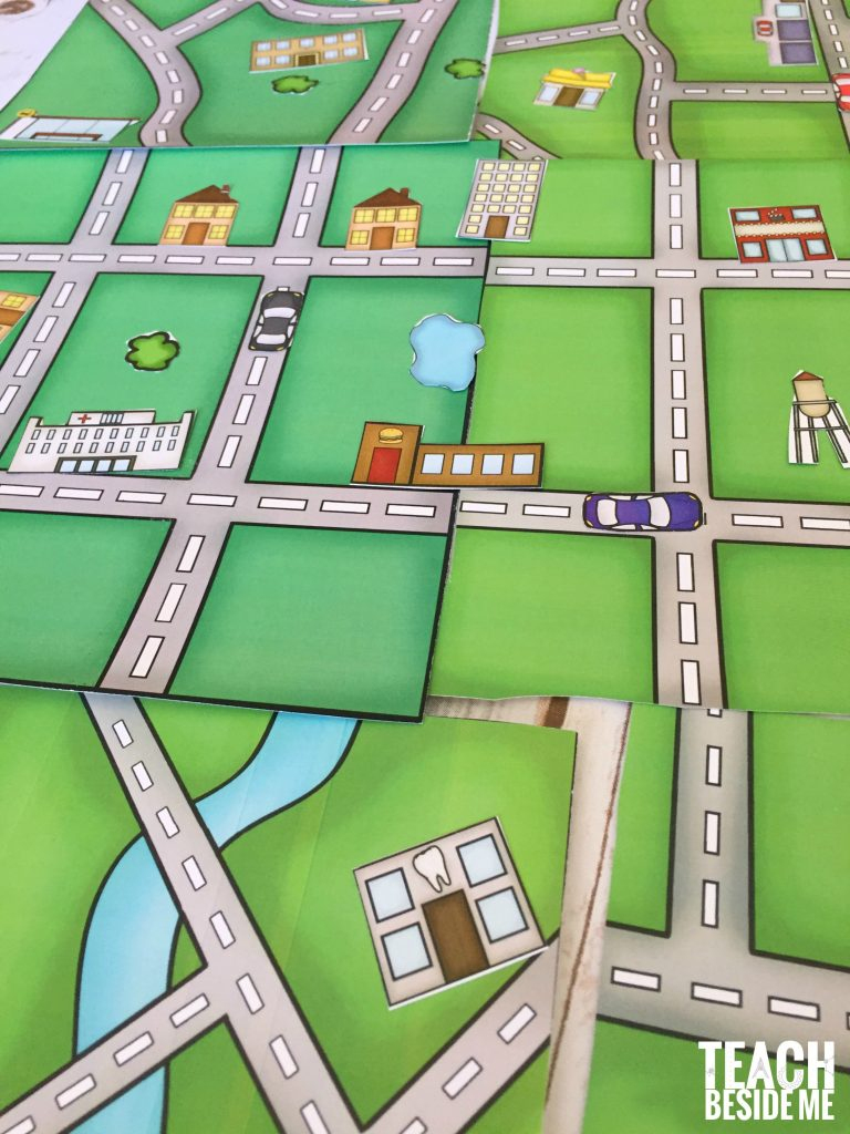 Build A City Map – Printable Geography Set – Teach Beside Me - Printable City Maps