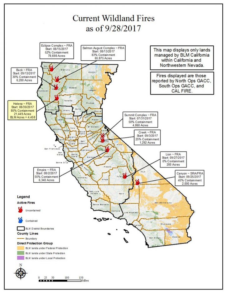 California Public Lands Map