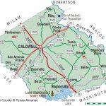 Burleson County | The Handbook Of Texas Online| Texas State   Brazos County Texas Map