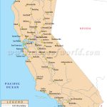 Buy California Rail Map   California Railroad Map