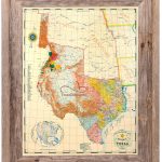 Buy Republic Of Texas Map 1845 Framed   Historical Maps And Flags   Texas Map 1836