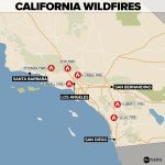 By The Numbers: Southern California Wildfires – Abc News Regarding   Abc News California Fires Map