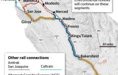Ca Governor Gavin Newsom: High-Speed Rail Price Is Too High | The - High Speed Rail California Map