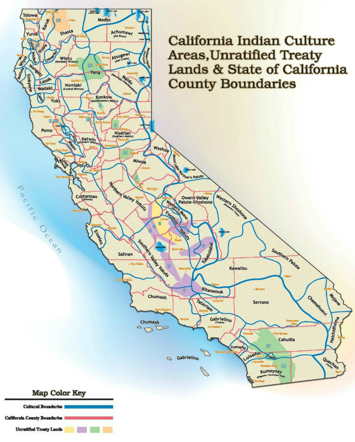 Ca Indian Groups Blank Valid Maps Of California Indian Tribes Map - California Indian Map
