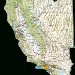 Ca Shaded Relief Map Fullscreen   California Relief Map Printable