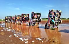 Cadillac Ranch, Potter County, Texas - Cadillac Ranch, The Free - Cadillac Ranch Texas Map