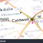Caldwell Texas Usa On Map Stock Photo (Edit Now) 1193750773   Caldwell Texas Map
