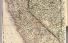 California And Nevada) / Rand Mcnally And Company / 1879 - Rand Mcnally California Map