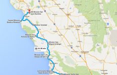 California Central Coast Missions Trail - California Coast Bike Route Map