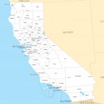 California Cities And Towns Map California Map Of California Towns   California Map With All Cities