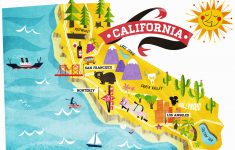 California Coast Attractions Map - Klipy - California Coast Attractions Map