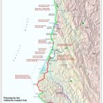 California Coastal Trail   Fast Track Map California