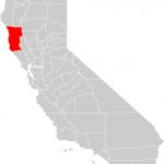 California County Map (Mendocino County Highlighted) • Mapsof   Mendocino County California Map
