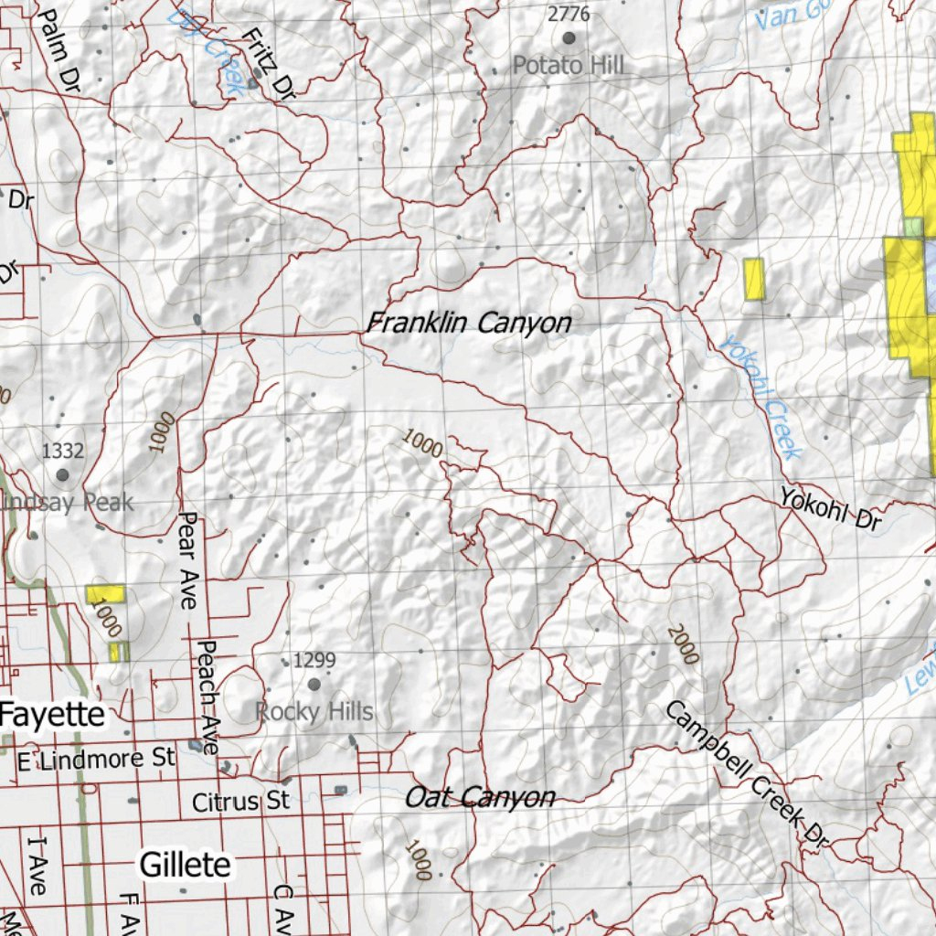 California Deer Hunting Zone D8 Map - Huntdata Llc - Avenza Maps - California D8 Hunting Zone Map