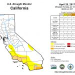 California Drought   California Drought Map 2017
