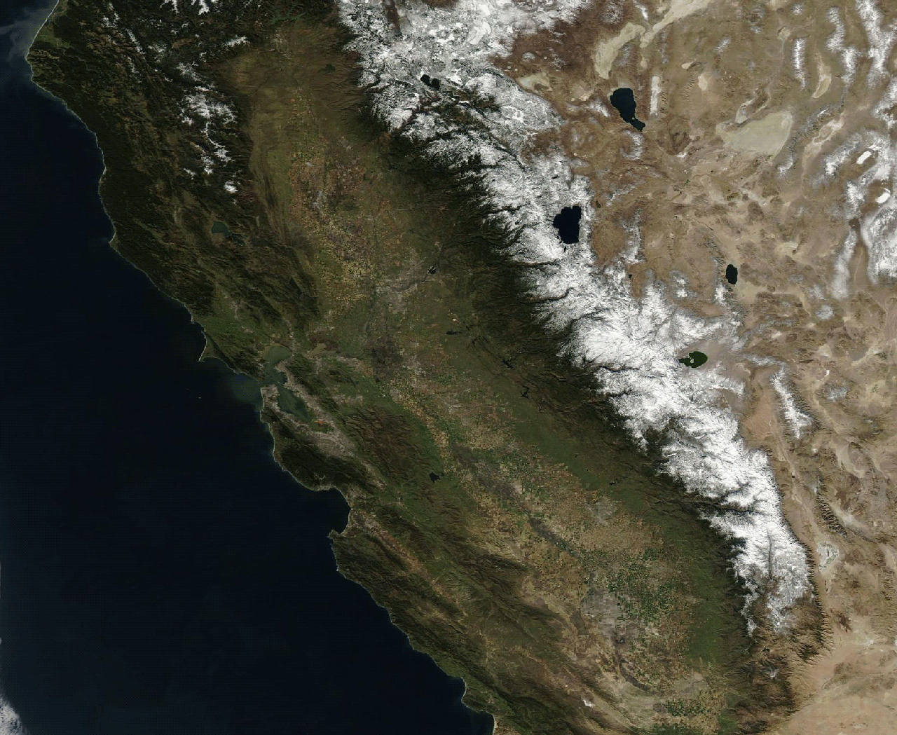 California Drought California River Map Satellite Maps Of California - California Map Satellite