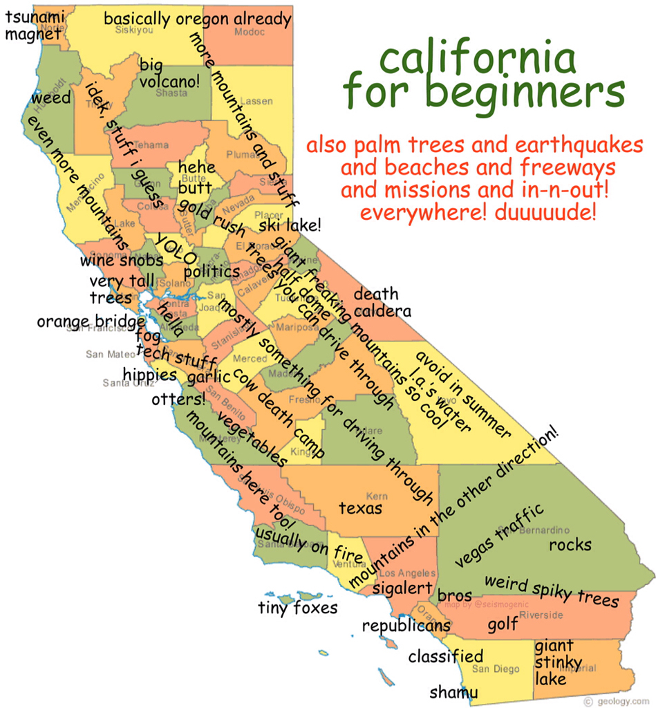 California For Beginners Maps Of California California Campgrounds - California Camping Map