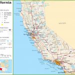 California Highway Map   Map Of La California