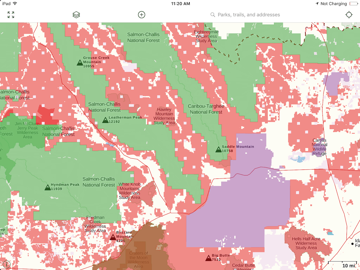 California Hunting Maps - Private/public Land, Game Units, Offline - California Public Hunting Land Map