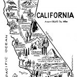 California Map Vector Free Library   Rr Collections   California Map Black And White